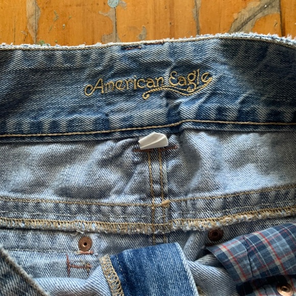 Vintage y2k American eagle micro mini denim skirt - Picture 6 of 8